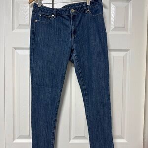 Michael Kors Dark Blue Skinny Jeans - Stretch Denim A 32